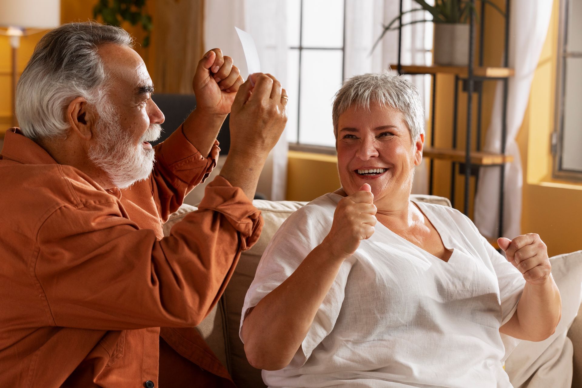 Chestelm residents sharing a joyful moment